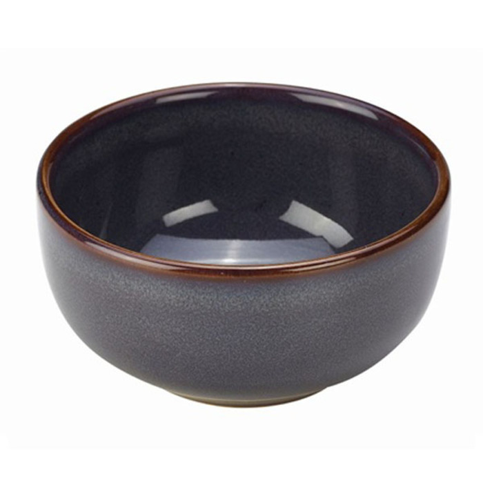 Миска кругла, 12,5 см, h 6,5 см, Terra - Blue, GenWare