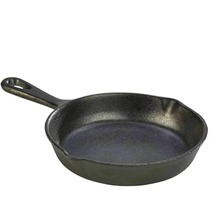 Чавунна сковорода 15х3 см, 440 мл, кругла Genware