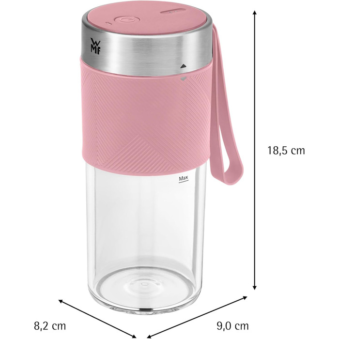 Міксер портативний 300 мл, рожевий KÜCHENminis WMF