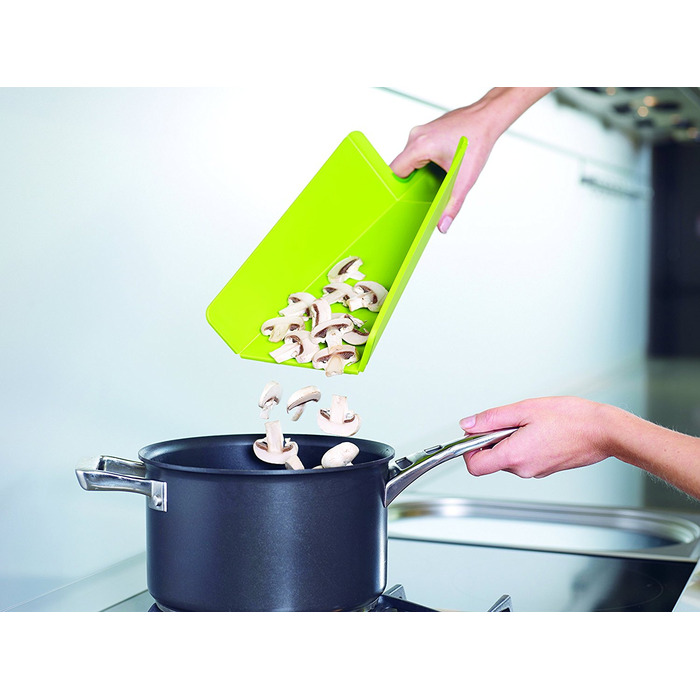 Обробна дошка червона Chop2Pot Plus Large Joseph Joseph