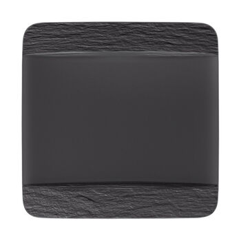 Тарілка 28 см Black/Gray Manufacture Rock Villeroy & Boch