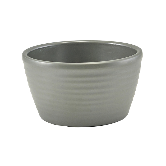 Соусник меламиновый 56 мл, серый, матовый, GenWare