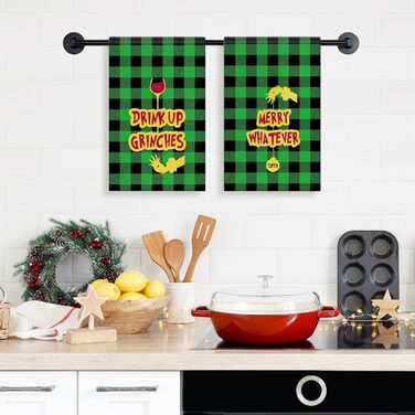 Набір з 4 різдвяних кухонних рушників 45 x 65 см, набір Q Ohok