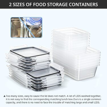 Набір з 12 контейнерів для зберігання продуктів  6 x 1 л та 6 x 0,5 л Tupperware 12F2 Hibisaws