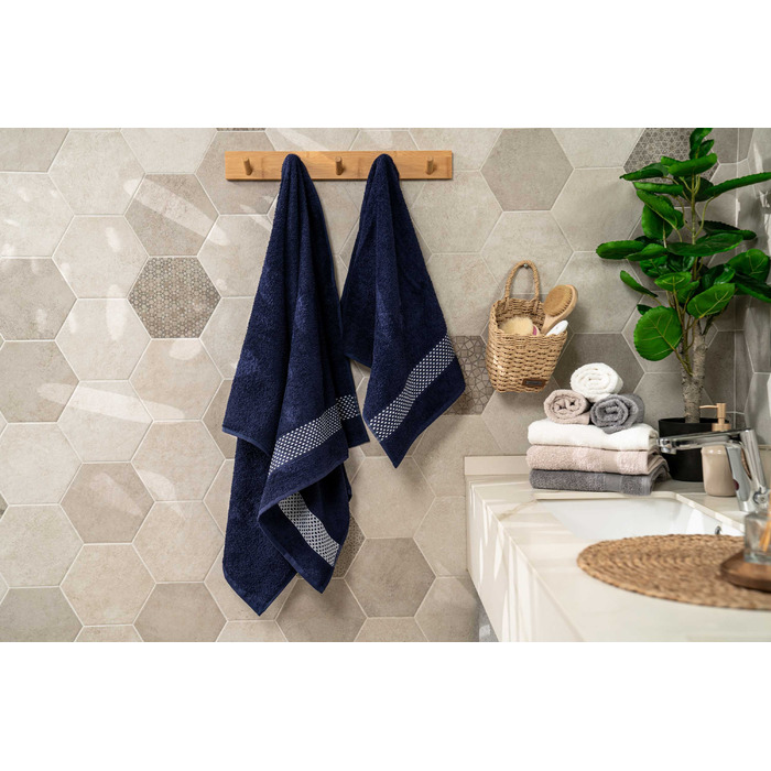 ARDESTO Набір рушників махрових Holiday 2 шт., 50х90см, 70х140см, 100% бавовна, індиго