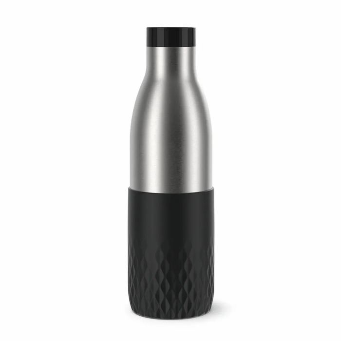 Термобутылка Tefal Bludrop, 700 мл, нержавеющая сталь, черный