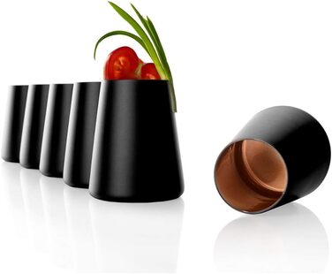 Набір склянок 380 мл, 6 предметів, чорний/бронза Power Stölzle Lausitz