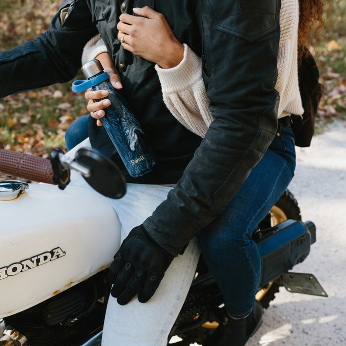 Термобутылка для напитков S'well AZURITE MARBLE, серый, 500 мл