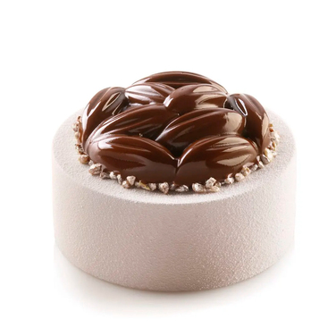 COCOA 35 Форма силіконова 'какао боби' Ø61 h 21 (35 мл x 8)