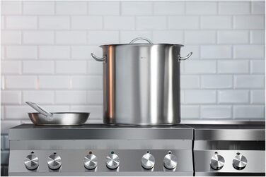 Індукційна каструля Royal Catering Ø 32 см з кришкою Каструля з нержавіючої сталі Індукційна каструля Індукційна каструля Каструля з нержавіючої сталі (36 л)