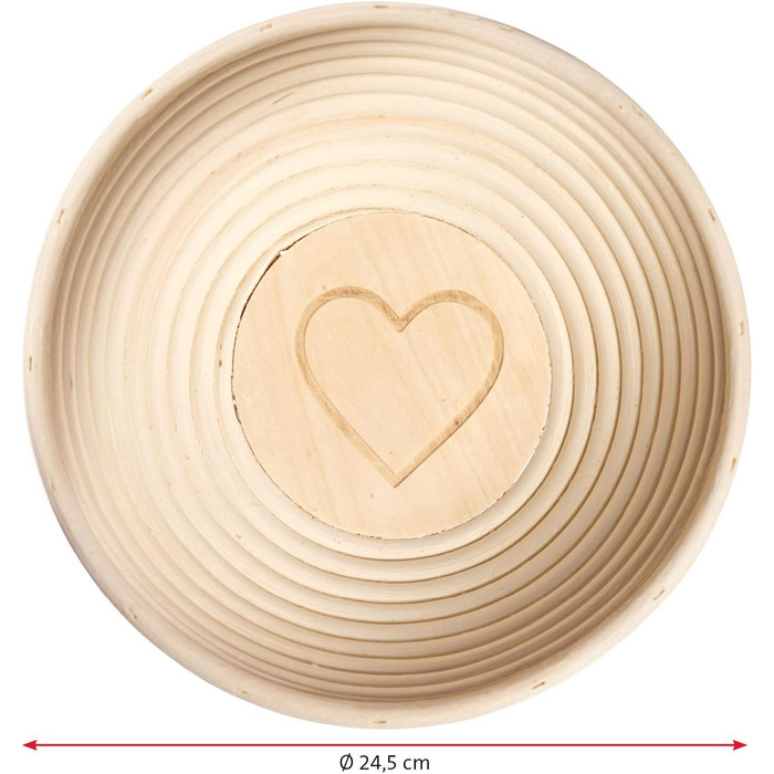 Кошик для хліба, овальний, довжина приблизно 40 см, ротангова тростина, світло-бежева 2 шт. Westmark