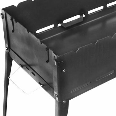 Складаний мангал для барбекю на 6 шампурів 4BIG.fun