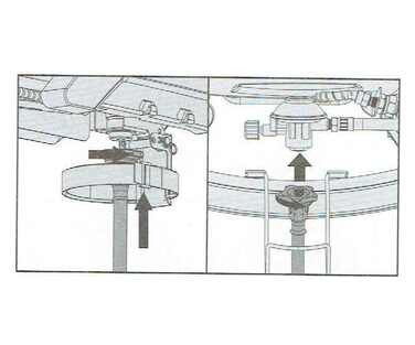 Адаптер для газового балона Napoleon