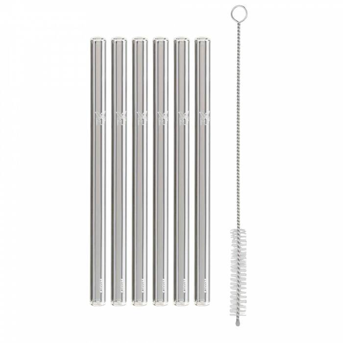 Набір з 6 соломинок для пиття зі щіткою 15 см Baric WMF