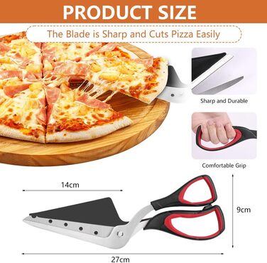 Ножиці для піци 27 см Vicloon