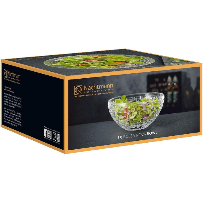 Набір мисок із 5 предметів, 1 миска 30 см 4 миски 21 см, Bossa Nova, 0098369-0 (унікальна)