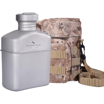 Військова пляшка для води 1100 мл iBasingo