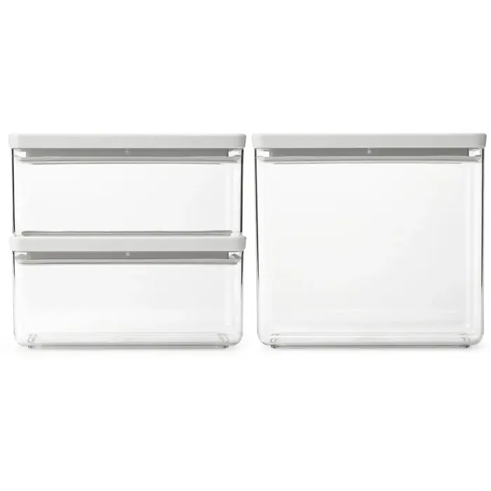 Набір ємностей для зберігання 2х 1,5 л + 1х 3,5 л 230806