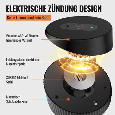 Набір для копчення коктейлів, 7 предметів Zilchx
