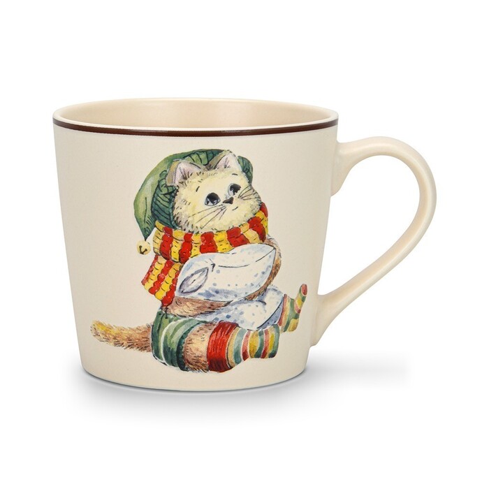 Кухоль Fissman 400 мл порцеляна (3703)