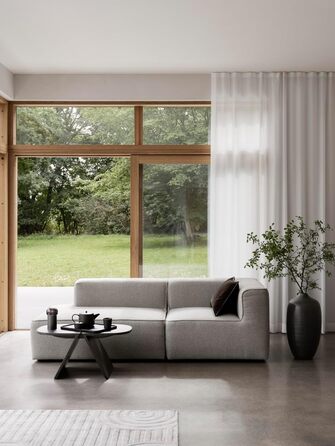 Піднос сервірувальний 30 x 40 x 2 см, чорний Oku Blomus