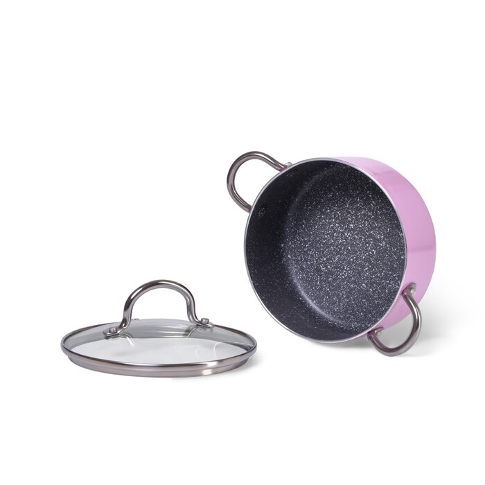 Каструля зі скляною кришкою  16 см 1,3 л MINI CHEF Fissman