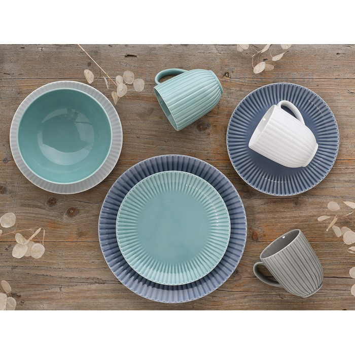 Набор посуды на 4 персоны, 16 предметов, Allegra Creatable