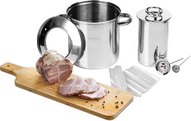 Шинковарка на 1,5 кг з каструлею і термометром Browin