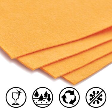 Серветки для прибирання кухні 4 шт 50 x 68 см com-four