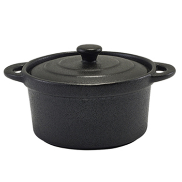 Міні-каструля з кришкою, 12х6.2 см, 370 мл, ефект чавуну, Forge, GenWare