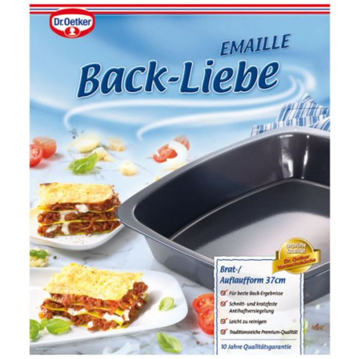 Форма для випічки лазаньї 37 х 32 см Back - Liebe Dr. Oetker