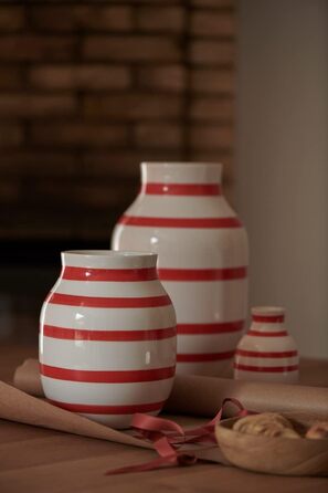 Ваза 12,5 см біло-синя Omaggio Kähler