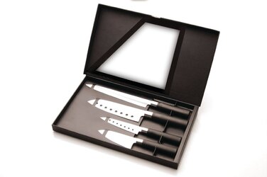 Набір ножів у картонній упаковці CookCo, 4 шт.