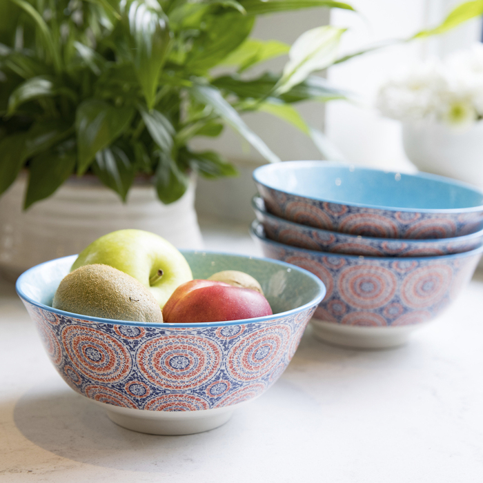 Миска Kitchen Craft MOSAIC, кераміка, діам. 16 см, 500 мл