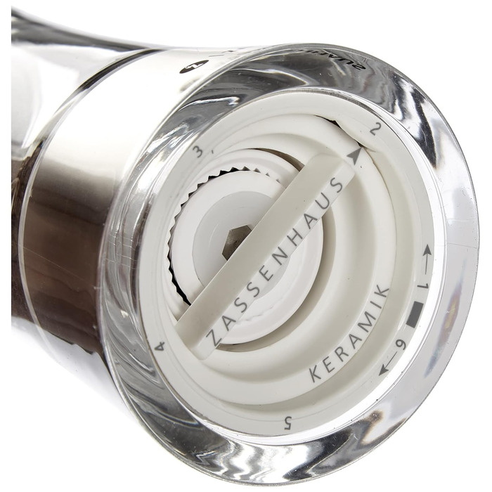 Млин для перцю Аахен, акрил, нержавіюча сталь, 14см, 35285