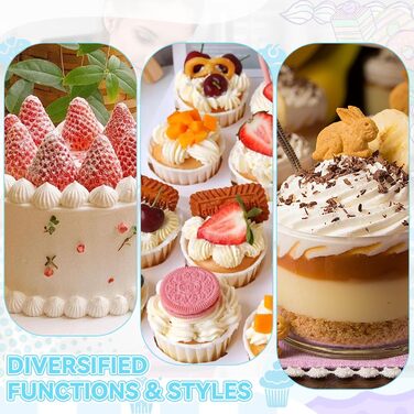 Шприц кондитерський з насадками для декору тортів і кексів, чорний Erzekrim