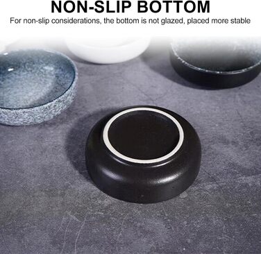 Набор из 3 мисок для соусов на деревянной подставке BouGPeng