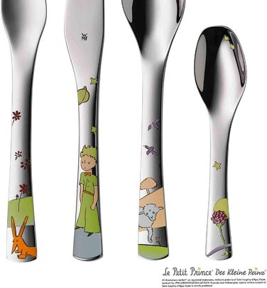 Набір з 4 дитячих столових приборів Little Prince KINDERARTIKEL WMF