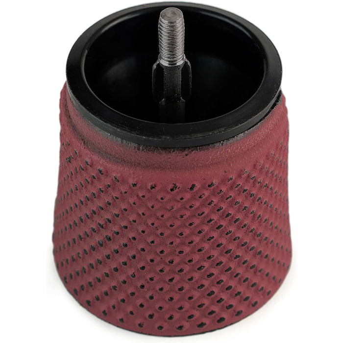 Млин для перцю Bali 8 см - сталевий млинок - класичне регулювання помелу - чавун - колір селадон зелений (червоний)