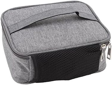 Портативна міні-піч Goshyda, портативна USB-сумка для підігріву їжі, обідів, для офісу, дому, автомобіля, далекобійника, 5V міні-персональний підігрітий ланч-бокс, матеріал з тканини Оксфорд, легке очищення