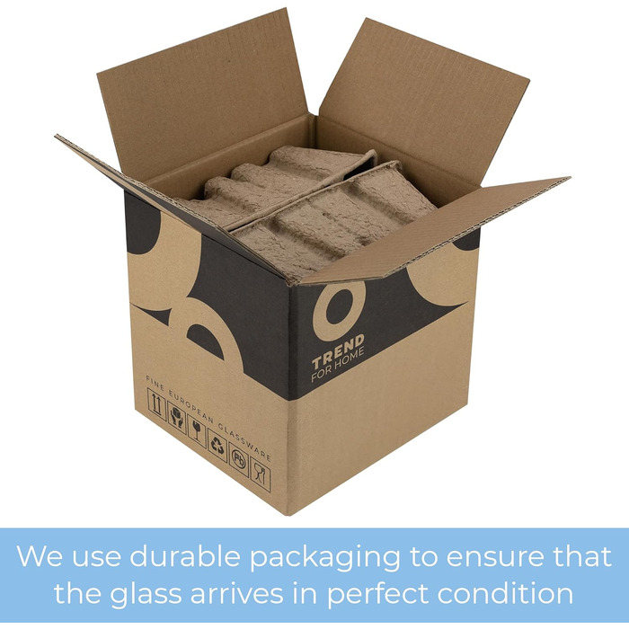 Набір креманок для мороженого 6 шт. 500 мл TREND FOR HOME