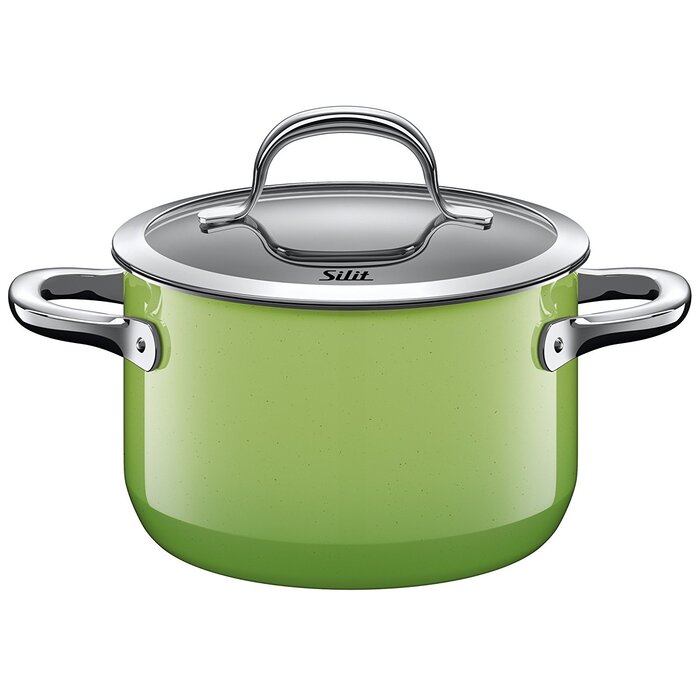 Набор кастрюль 8 предмета Passion Green Silit
