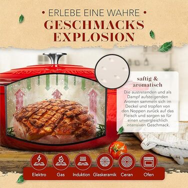 Чавунна форма для запікання 33 см 6 л KRUSTENZAUBER