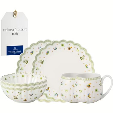 Набір посуду Easter Delight Villeroy & Boch 18 предметів на 6 персон