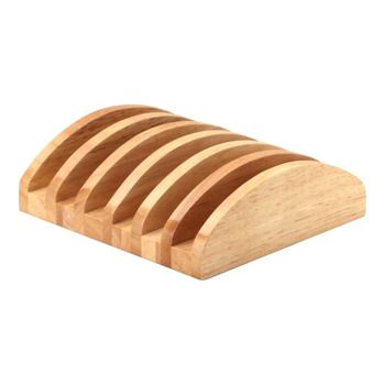 Підставка для обробних дощок, каучукове дерево 20,5 х 18 см Continenta