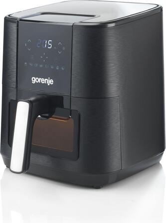 Gorenje Мультипечь 1350Вт, чаша-5.4л, сенсорное управл., 8 авто. программ, пластик+металл, черный