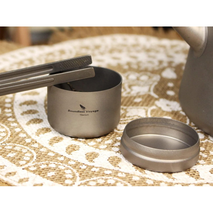 Портативний міні-жерстяний контейнер для зберігання кавового порошку 35 мл. iBasingo