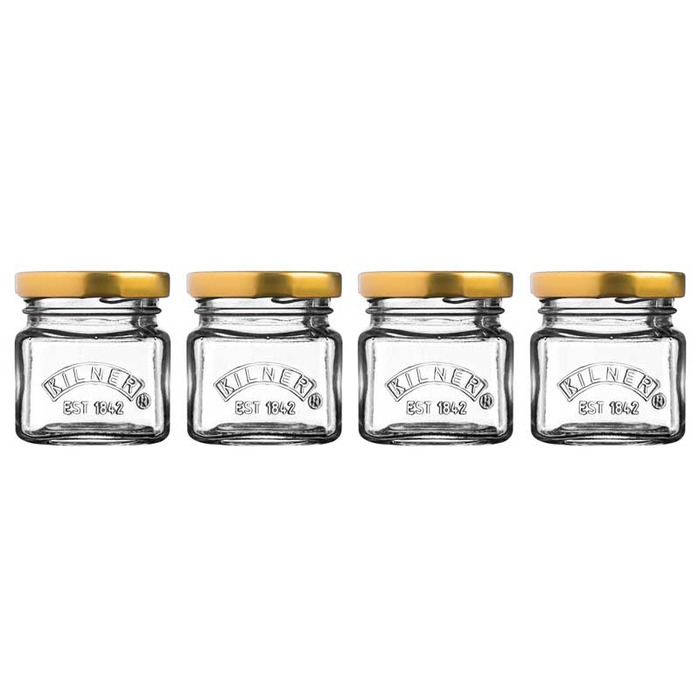 Набір міні-баночок 55 мл, 4 предмети Kilner