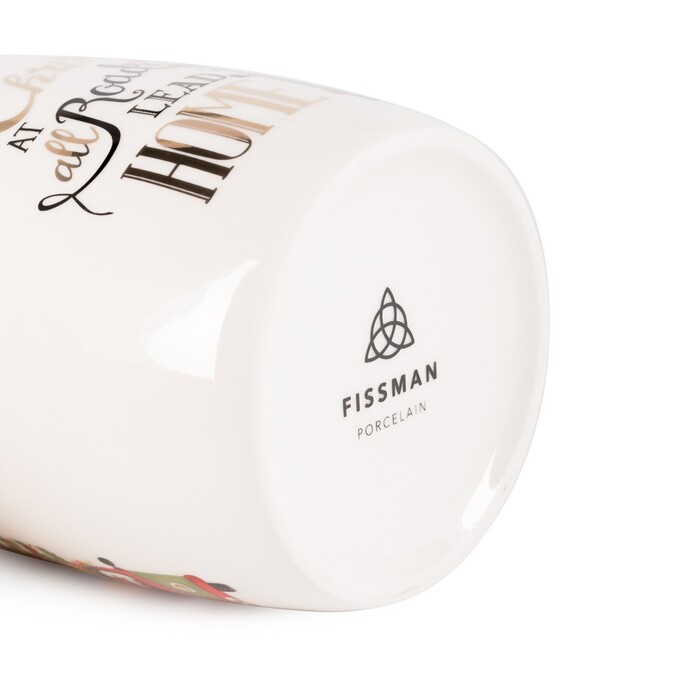 Набір Fissman з кружки 350 мл та іграшки порцеляна (14056)