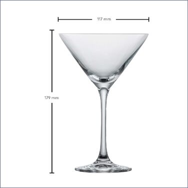 Класичні келихи для мартіні 270 мл, ціна за 1 шт. Classico Schott Zwiesel
